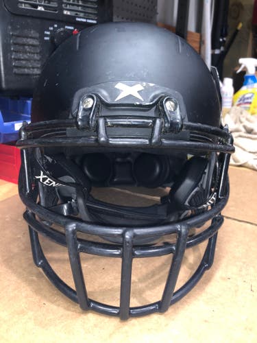 USED XENITH X2E+ ADULT FOOTBALL HELMET - XL- FLAT BLACK