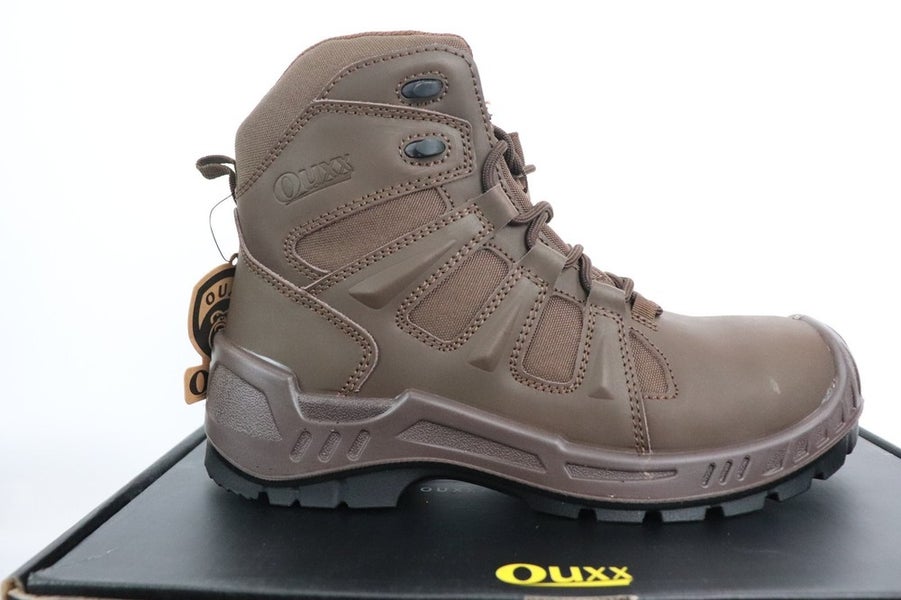 OUXX Men's Composite Toe Work Boots Size 8.5 Slip-Resistant OX4603 INV#2