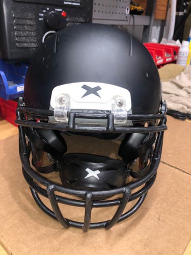 USED XENITH X2E+ ADULT FOOTBALL HELMET - XL - FLAT BLACK