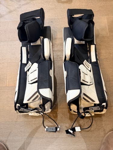 27+1" Brian's Optik X2 Regular Goalie Pads Knee Guards Glove Blocker Full Set (Used)