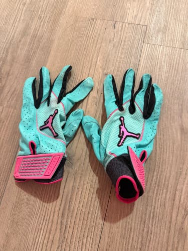 Large Air Jordan Batting Gloves (Used)