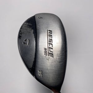 TaylorMade Rescue Mid 5 Hybrid 25* Ultralite Regular Graphite Mens RH