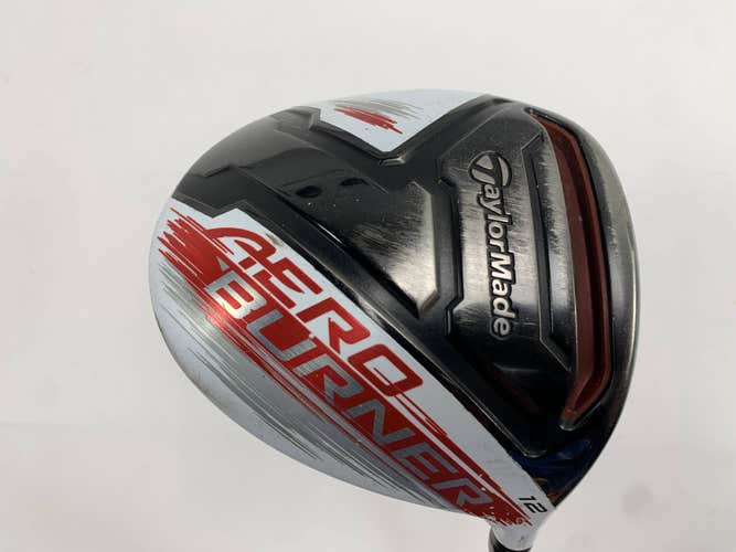 TaylorMade AeroBurner Driver 12* Matrix Speed Rul-Z 50g Stiff Graphite Mens RH