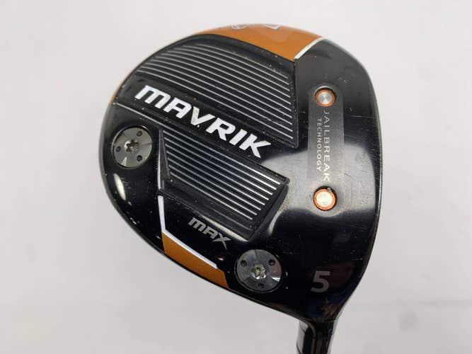 Callaway Mavrik Max 5 Fairway Wood 18* UST Mamiya Helium 4F2 Senior Graphite RH