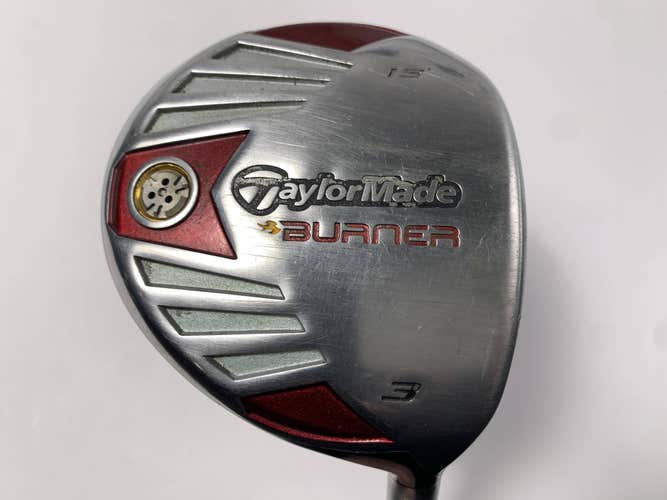 TaylorMade Burner Steel 2007 3 Fairway Wood 15* REAX SuperFast 50g Senior RH