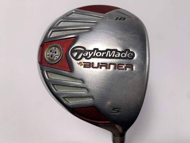 TaylorMade Burner Steel 2007 5 Fairway Wood 18* REAX SuperFast 50g Senior RH