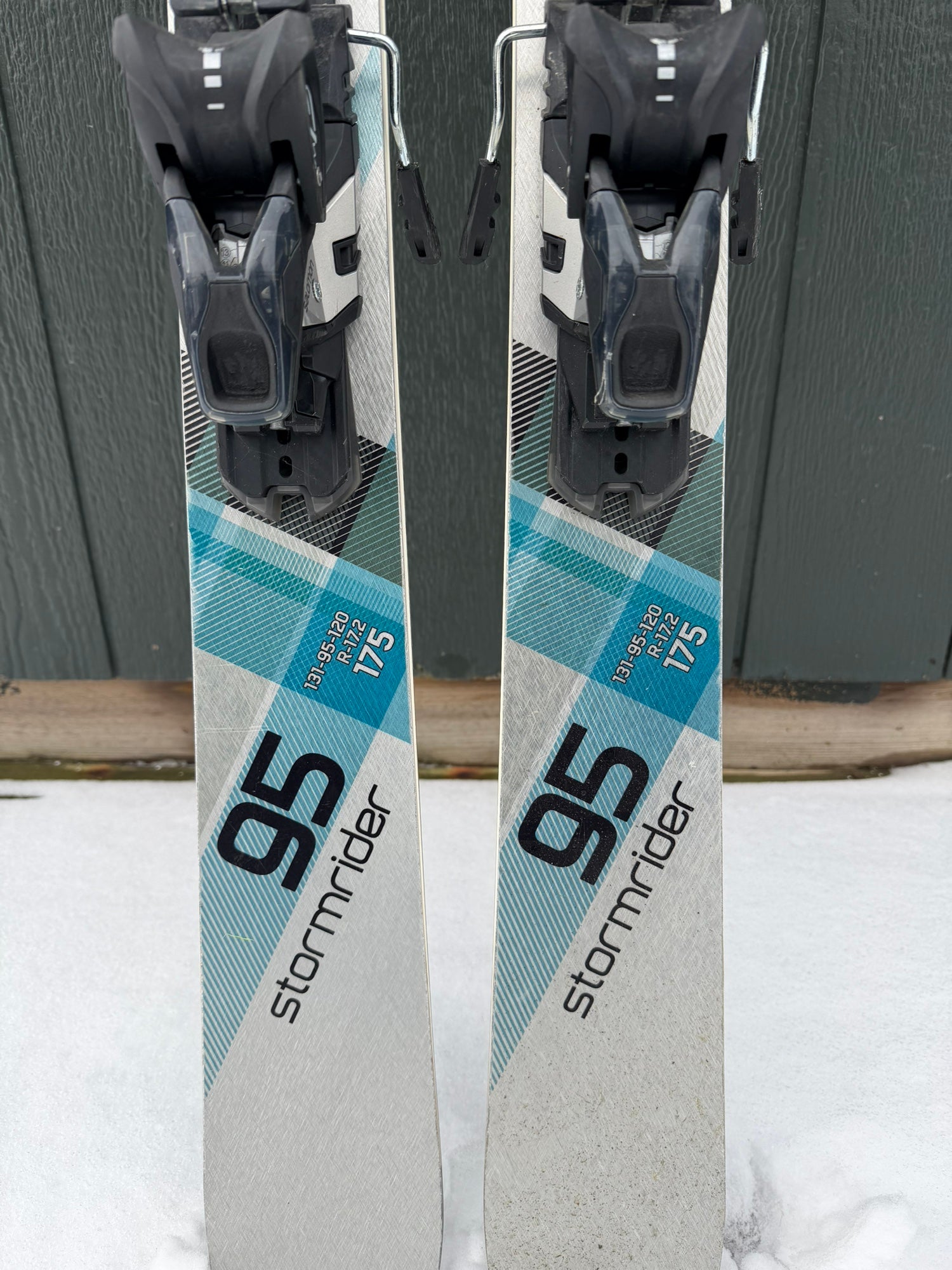 Unisex 2019 Stockli Stormrider SR 95 175 cm All Mountain Skis With