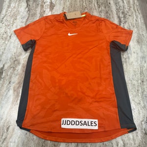 Nike Court Advantage Dri Fit Slim Fit Tennis Shirt DX5537-893 Orange Men’s Large

New With Tags