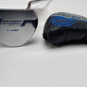 Odyssey Works Versa V-Line Putter 35" Mens RH W/Head Cover