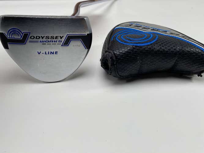 Odyssey Works Versa V-Line Putter 35" Mens RH W/Head Cover