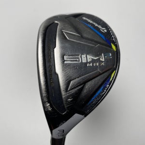 TaylorMade SIM2 MAX Rescue 3 Hybrid 19* Ventus Blue 6R Regular LH Midsize Grip
