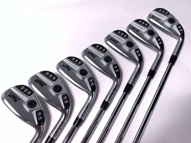 PXG 0311 XP GEN5 Chrome Iron Set 5-PW+GW NS Pro 750GH Regular Steel Mens RH