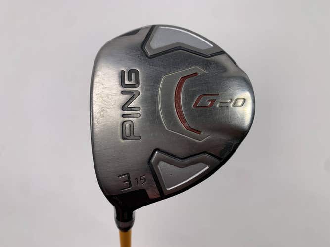 Ping G20 3 Fairway Wood 15* UST Proforce V5 6F3 Regular Graphite Mens LH