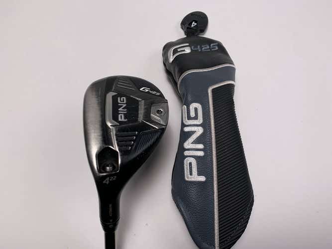 Ping G425 4 Hybrid 22* Tour 85g Regular Graphite Mens LH HC Undersize Grip