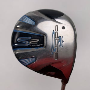 Cobra S2 OS 3 Fairway Wood 15* Fujikura Fit On Max Ladies Graphite Womens RH