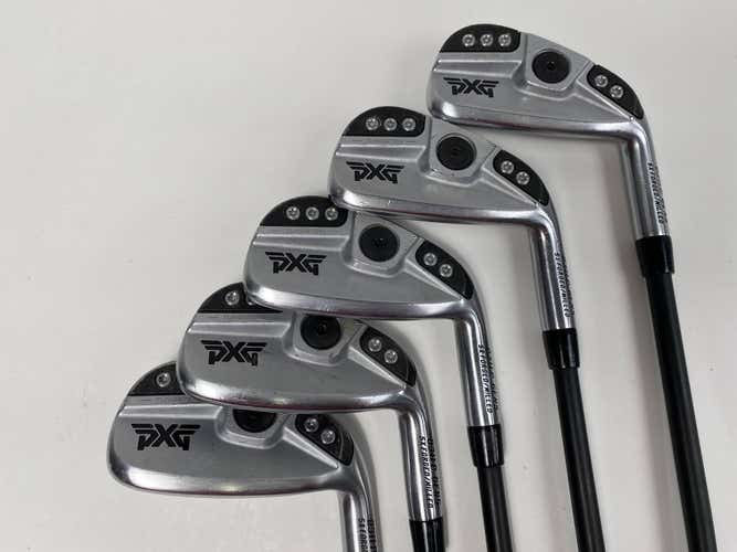 PXG 0311 P GEN5 Chrome Iron Set 6-PW Mitsubishi Chemical MMT 80g Stiff Mens RH