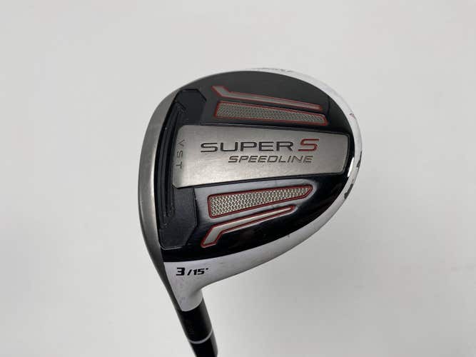 Adams Speedline Super S 3 Fairway Wood 15* Matrix HD Radix S VI Stiff LH