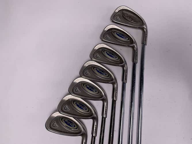 Ping i5 Iron Set 4-PW Black Dot UST Mamiya ProForce Gold Extra Stiff Mens RH