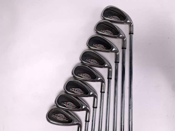 Callaway Big Bertha 2002 Iron Set 4-PW+AW Big Bertha Uniflex Steel Mens RH