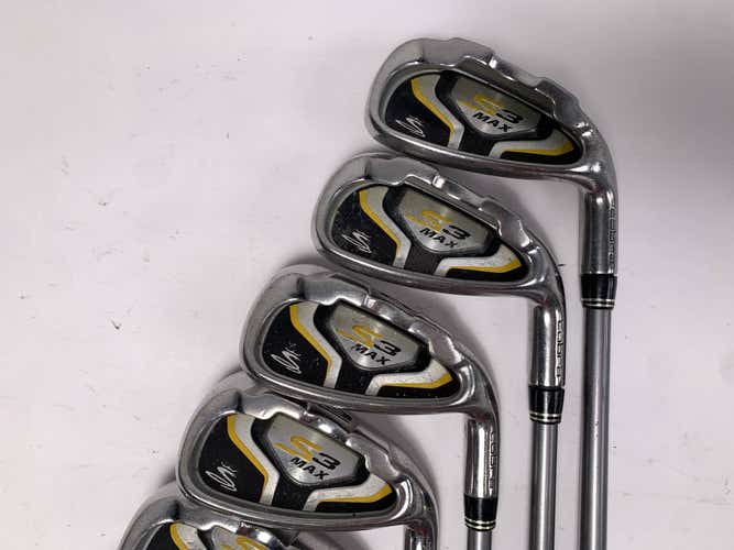 Cobra S3 Max Iron Set 6-PW+GW+SW UST Mamiya iHS Lite Graphite Mens RH