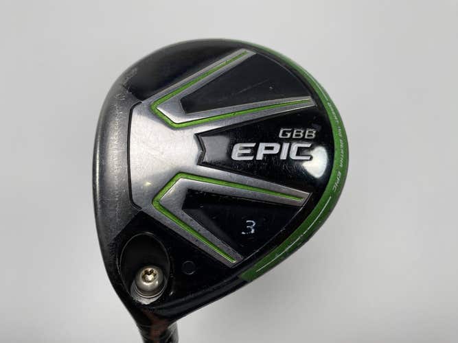 Callaway GBB Epic 3 Fairway Wood 15* Aldila Rogue 110 MSi 3.1 Stiff Graphite LH