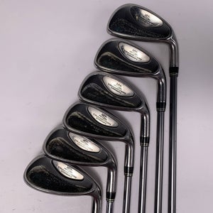 Cobra 3400 I/XH Iron Set 4-PW+GW Graphite Design YS-5.1Mens RH-Missing 5&8 Irons