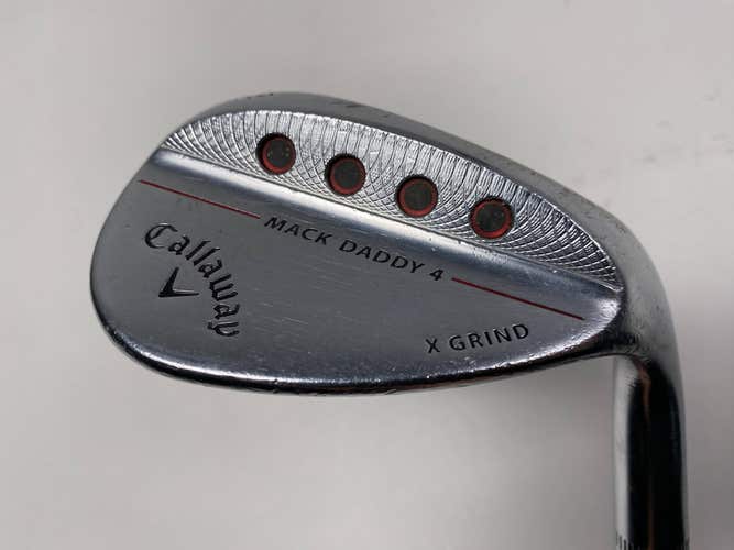 Callaway Mack Daddy 4 Chrome Lob Wedge LW 58* 12X DG S200 Tour Issue Stiff RH