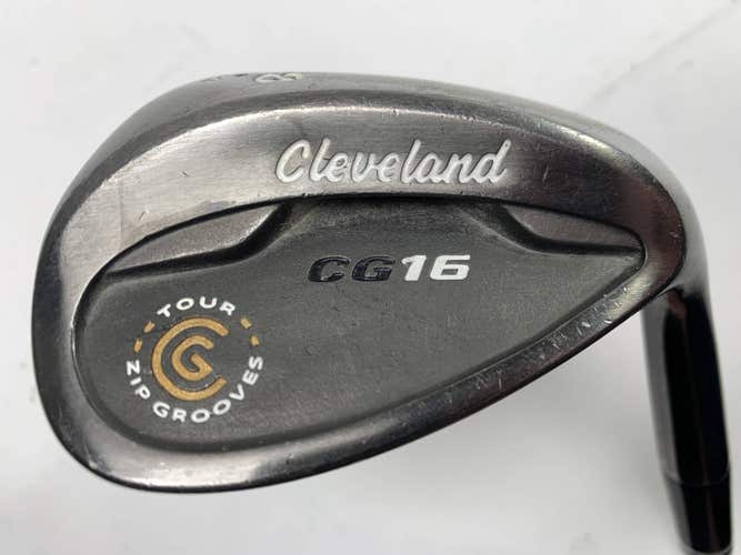 Cleveland CG16 Black Pearl Wedge 58* 8 Bounce Traction Wedge Steel Mens RH