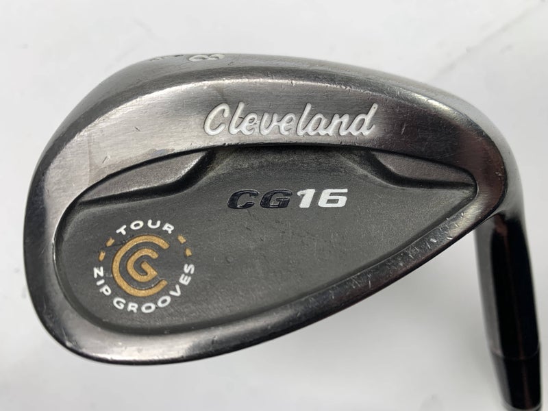 Cleveland CG16 Black Pearl Wedge 58* 8 Bounce Traction Wedge Steel Mens RH