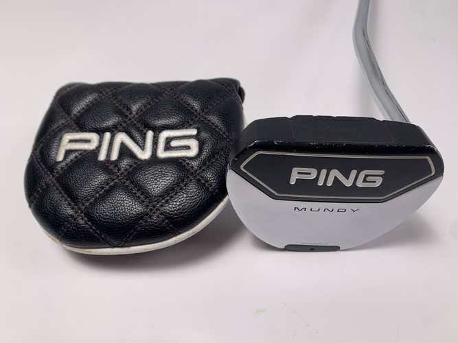Ping Mundy 2023 Putter 34" Superstroke Pistol Tour Black Dot Mens RH HC