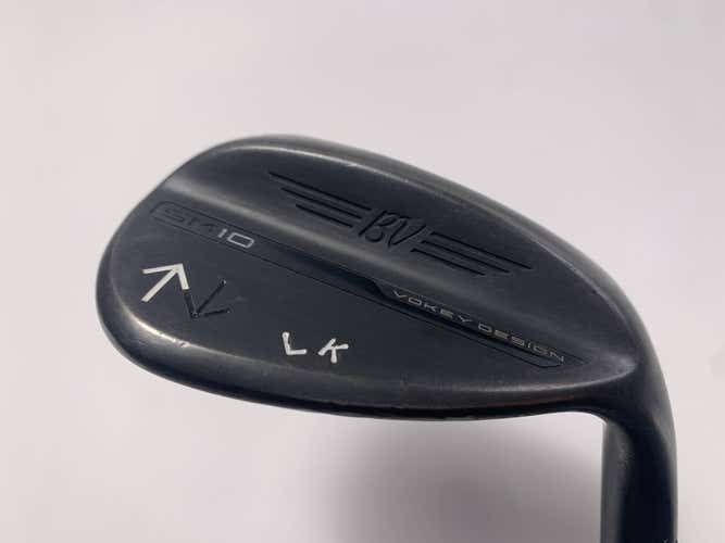 Titleist Vokey SM10 Jet Black Lob Wedgeworks  58* 8 Project X 5.0 Senior Mens RH