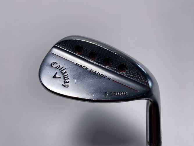 Callaway Mack Daddy 4 Chrome Lob Wedge LW 58* 10S DG S200 Tour Issue Stiff RH
