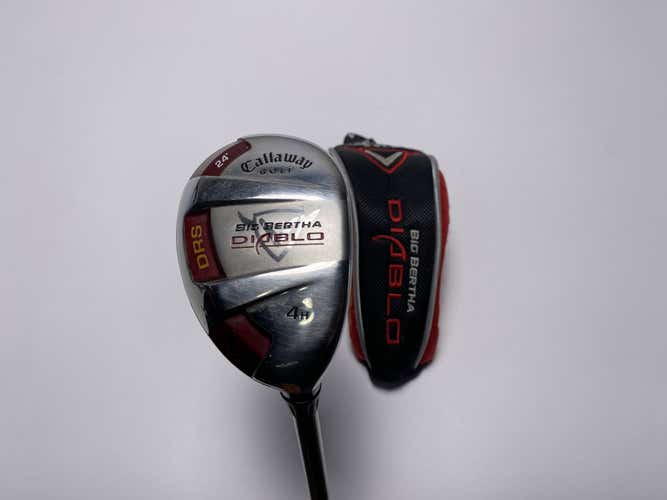 Callaway Big Bertha Diablo 4 Hybrid 24* Fujikura Ladies RH HC