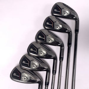 Callaway Big Bertha 2015 Iron Set 5-PW Mamiya Recoil 460 F3 Regular RH