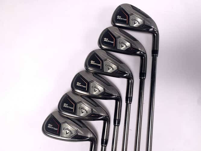 Callaway Big Bertha 2015 Iron Set 5-PW Mamiya Recoil 460 F3 Regular RH
