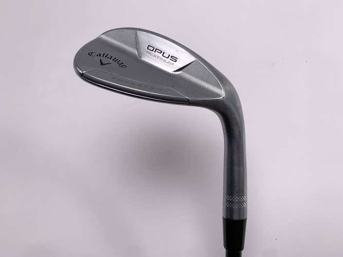 Callaway Opus Platinum Brushed Chrome Wedge 56* 12 S-Grind True Temper DG RH