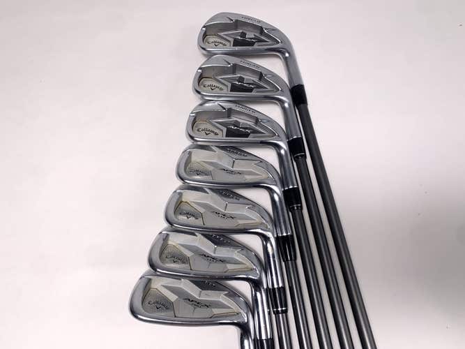 Callaway Apex Pro/Apex 19 Combo Iron Set 5-PW+GW Aldila Synergy 50g Senior RH