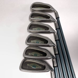 Callaway Big Bertha 1996 Iron Set 4-PW Ladies Gems Ladies RH No 8 iron