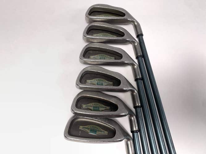 Callaway Big Bertha 1996 Iron Set 4-PW Ladies Gems Ladies RH No 8 iron