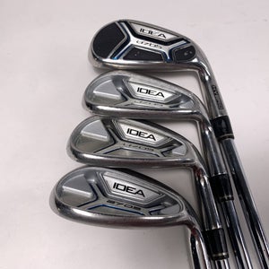 Adams Idea A7 OS Iron Set 7-PW+SW Regular Steel Mens RH- No 8i