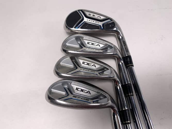 Adams Idea A7 OS Iron Set 7-PW+SW Regular Steel Mens RH- No 8i