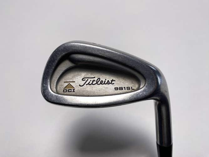 Titleist DCI 981 SL Pitching Wedge PW UltraLite Regular Graphite Mens RH