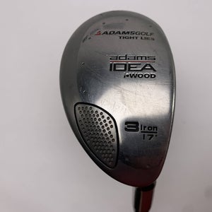 Adams Idea i-Wood 3 Hybrid 17* Stiff Graphite Mens RH