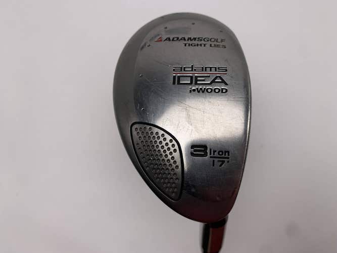 Adams Idea i-Wood 3 Hybrid 17* Stiff Graphite Mens RH