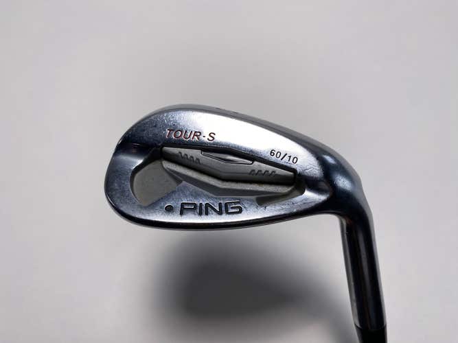 Ping Tour-S Chrome Lob Wedge LW 60* Black Dot AWT Wedge Steel Mens RH