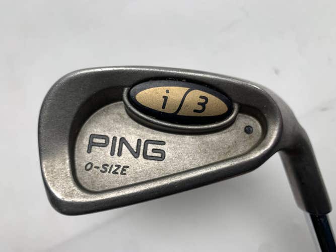 Ping i3 Oversize Single 6 Iron Black Dot Cushin JZ Stiff Steel Mens RH