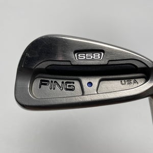 Ping S58 Single 6 Iron Blue Dot 1* Up Karsten Z-Z65 Stiff Steel Mens RH