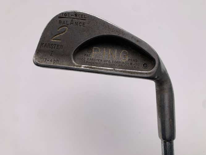 Ping Karsten I Single 2 Iron Black Dot Regular Steel Mens RH