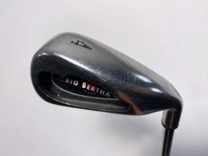 Callaway Big Bertha 2004 Single 4 Iron Big Bertha Uniflex Steel Mens RH