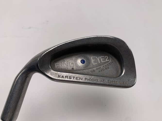 Ping Eye 2 Single 3 Iron Blue Dot 1* Up Karsten ZZ-Lite Regular Steel Mens LH
